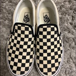 Checkered Vans